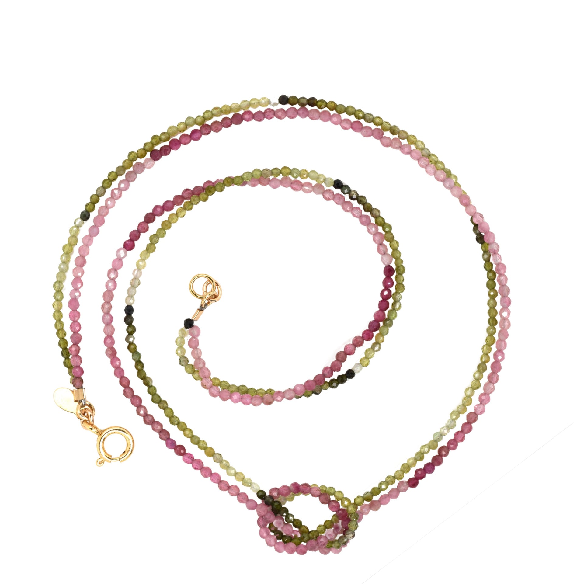 Tourmaline Knot Necklace