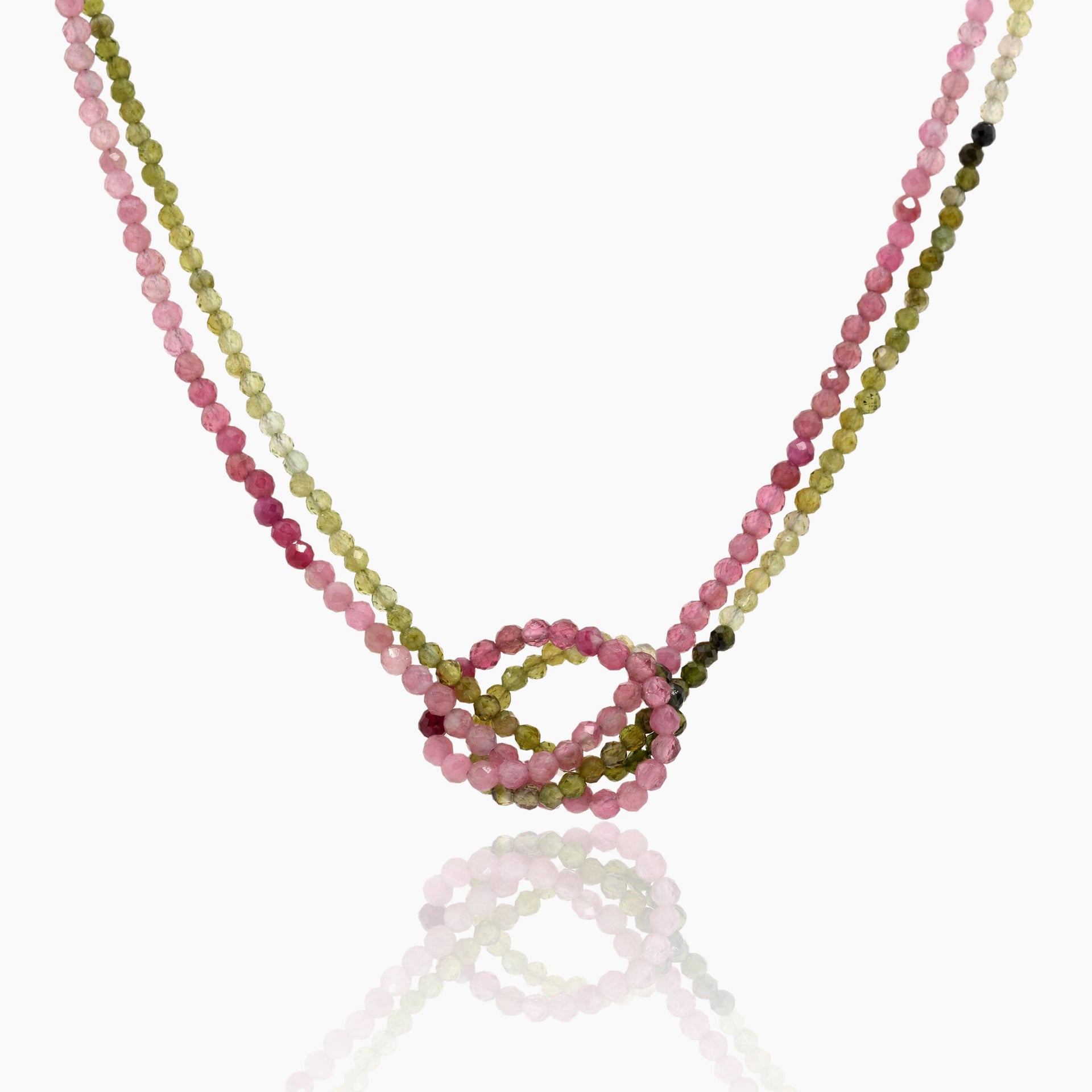 Tourmaline Knot Necklace
