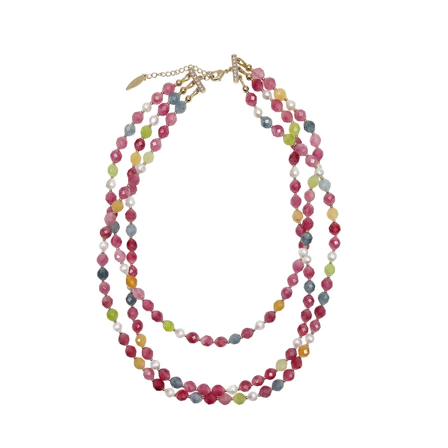 Tourmaline Multi-Strands Necklace
