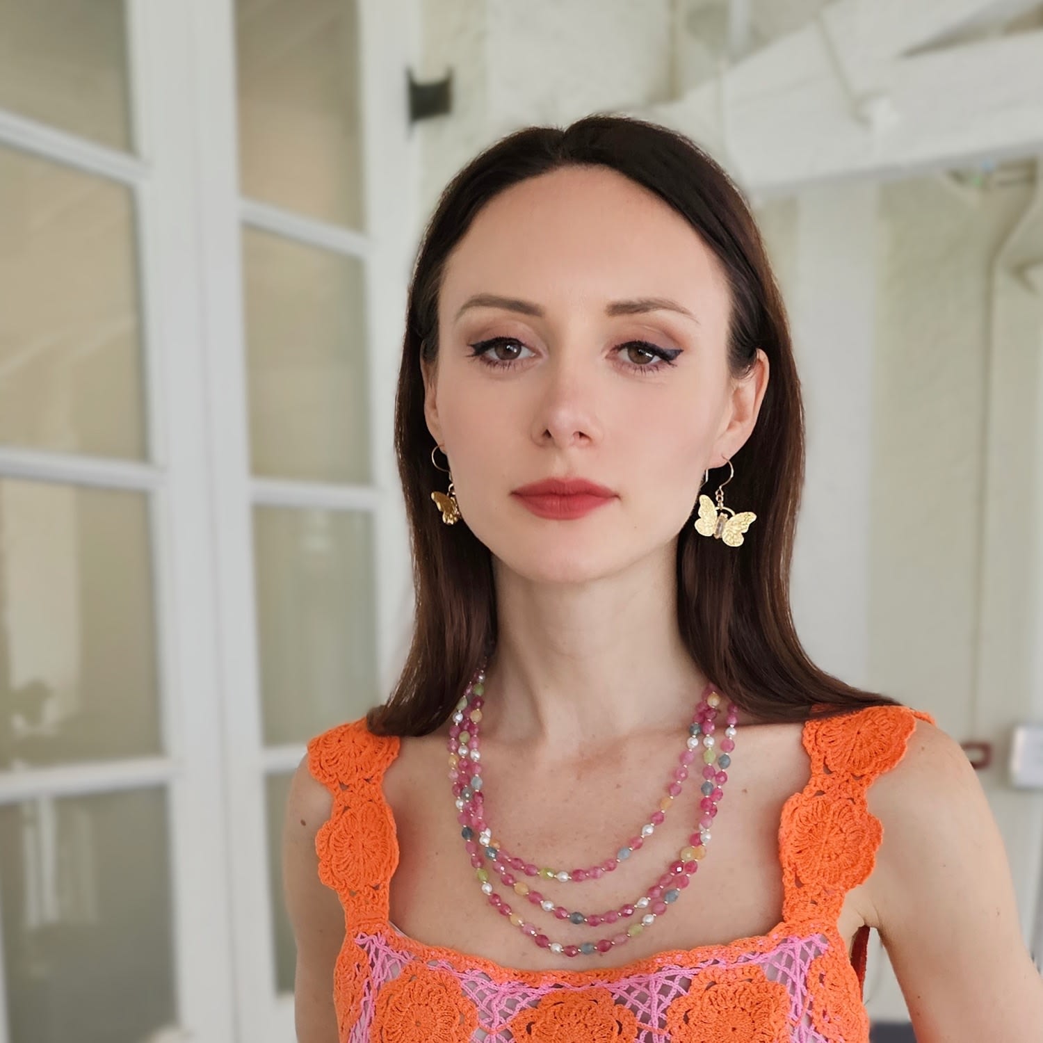 Tourmaline Multi-Strands Necklace