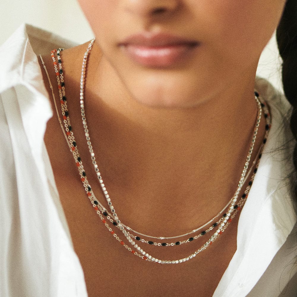 treasures-black-beaded-necklace-925-sterling-silver-daisy-london