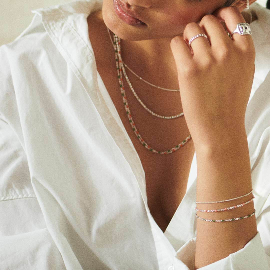 treasures-green-beaded-bracelet-925-sterling-silver-daisy-london