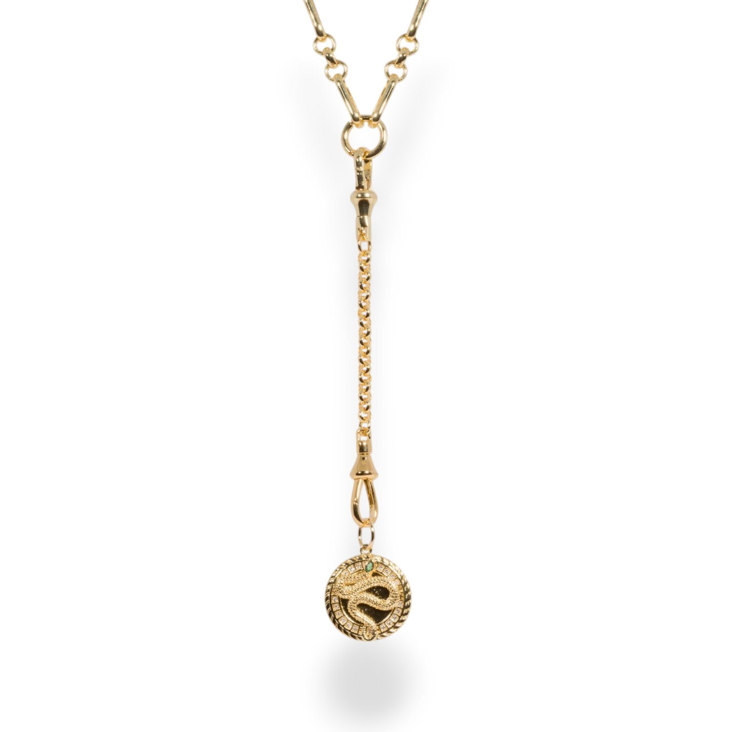 Tria Convertible Serpent Necklace