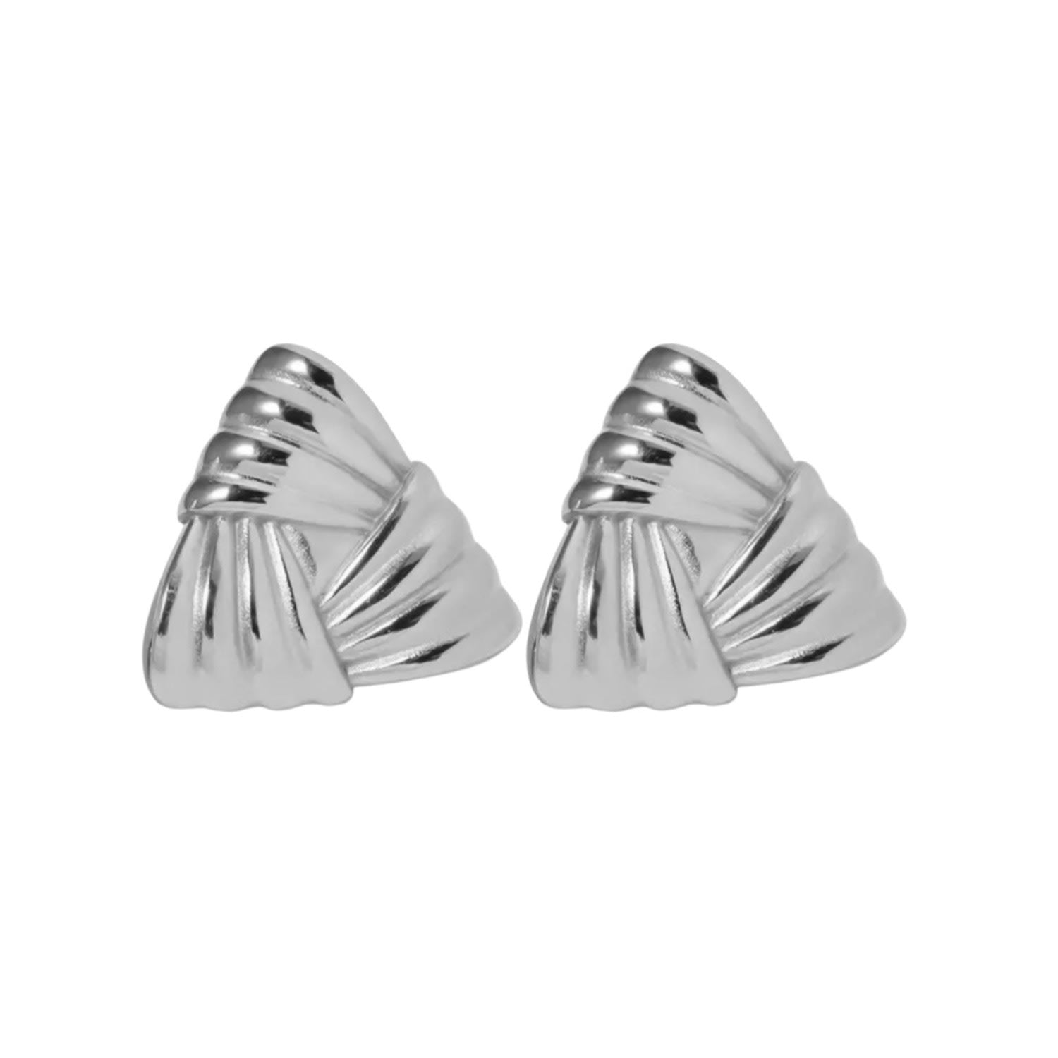 Tria Earrings Silver