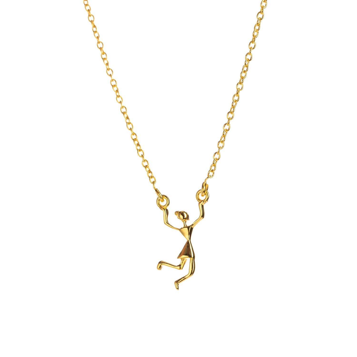 Tribal Girl Necklace - Gold Vermeil