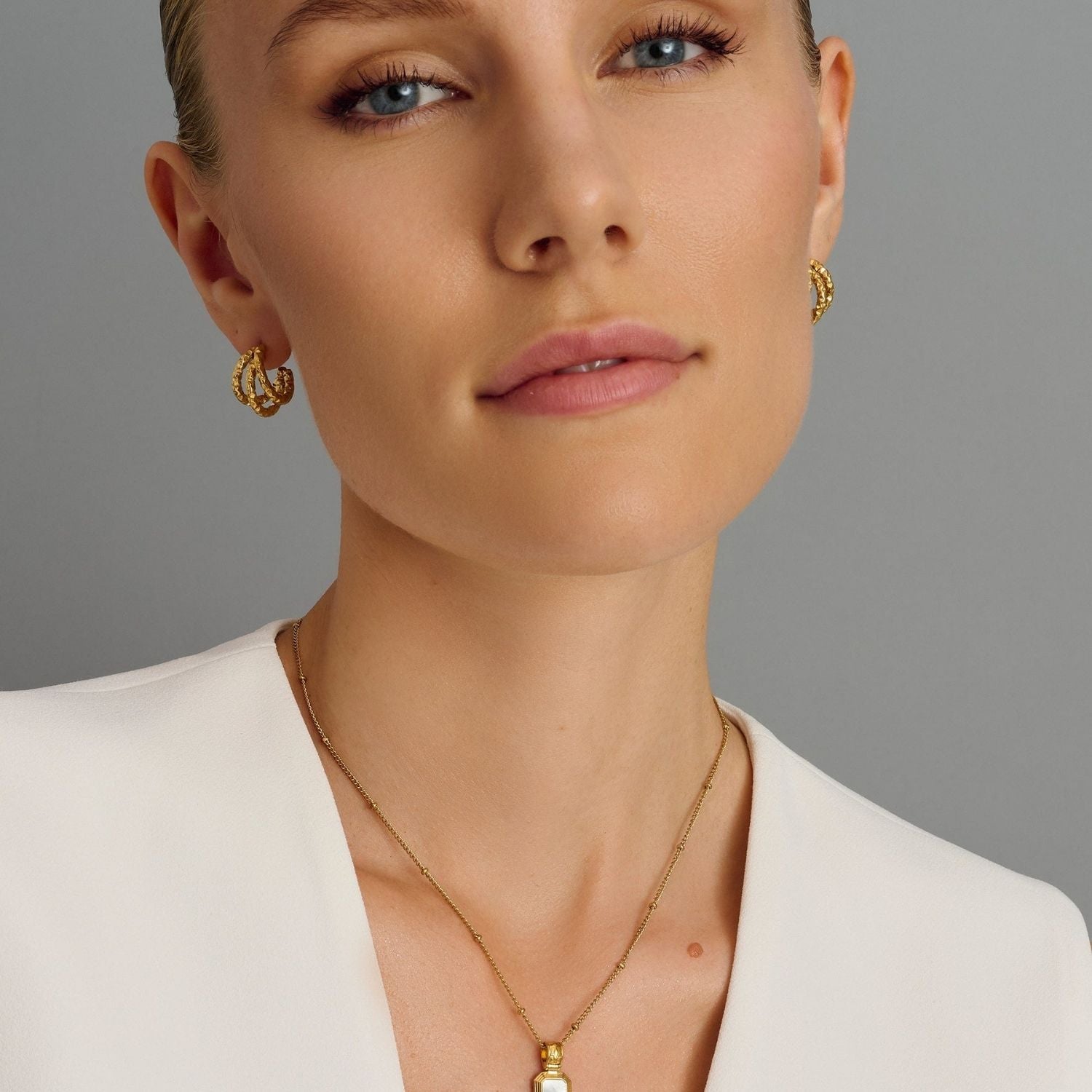 Triple Hoop Earrings