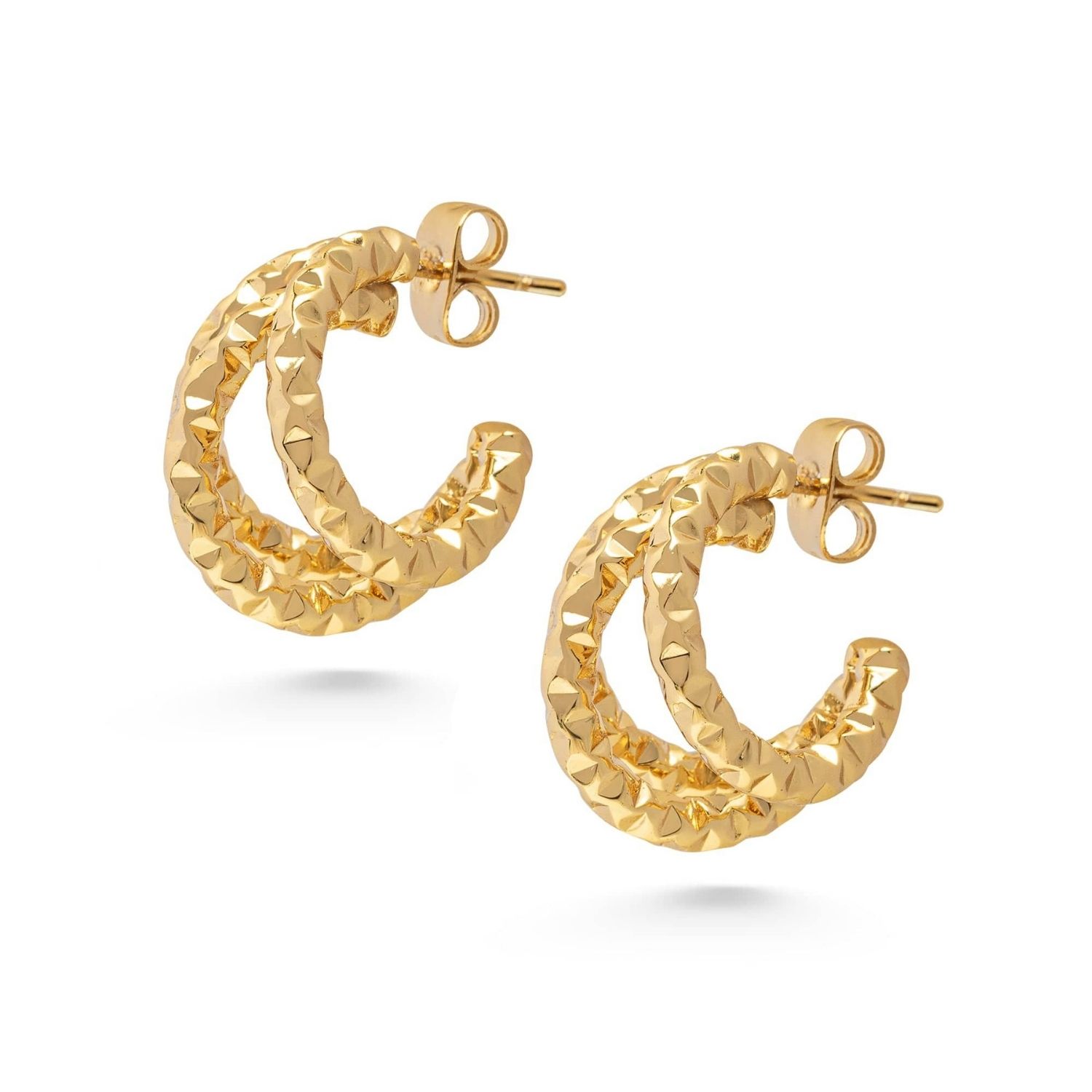 Triple Hoop Earrings