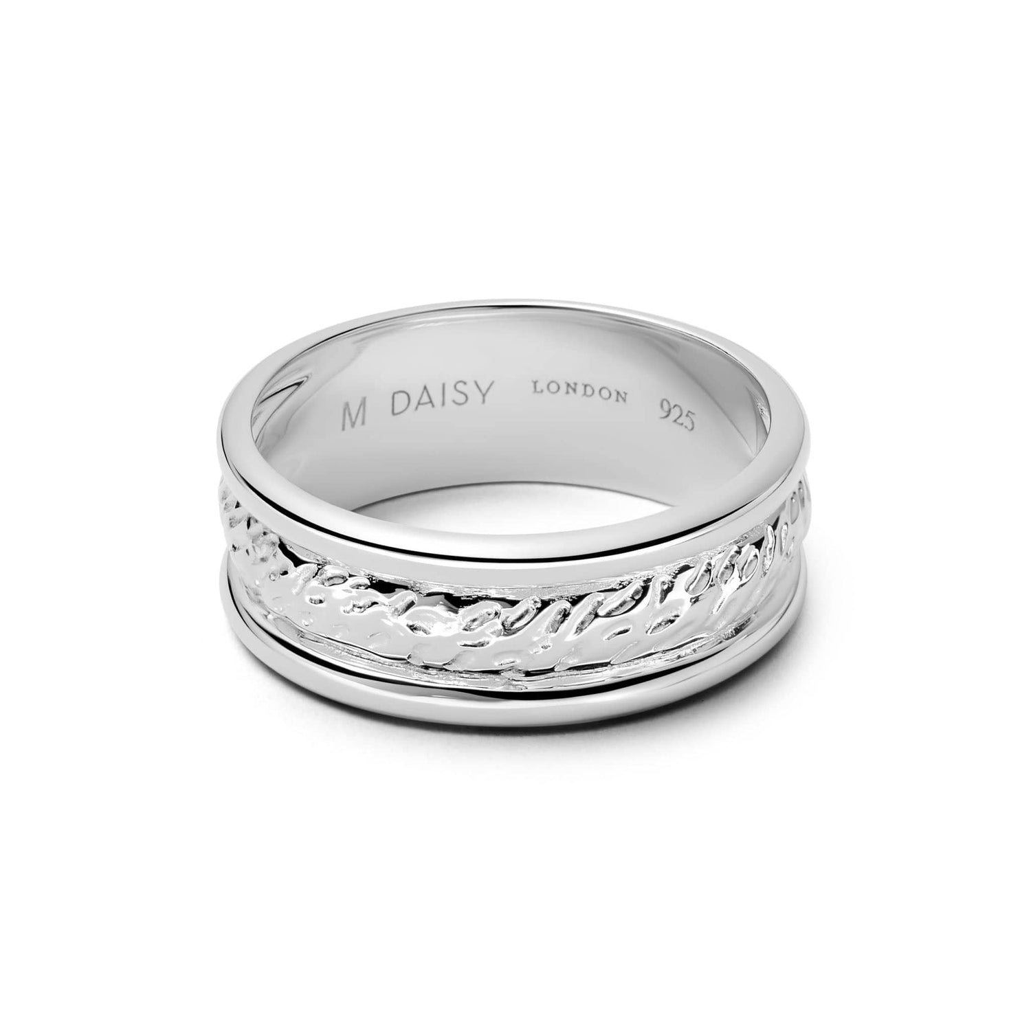 triple-texture-stacking-ring-sterling-silver-daisy-london