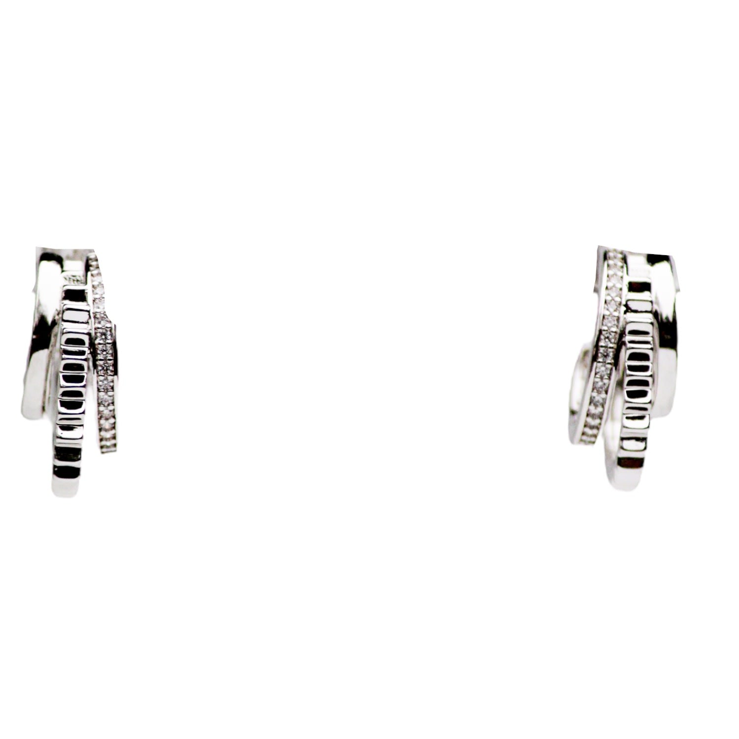 Triple Threat Huggies- Sterling Silver