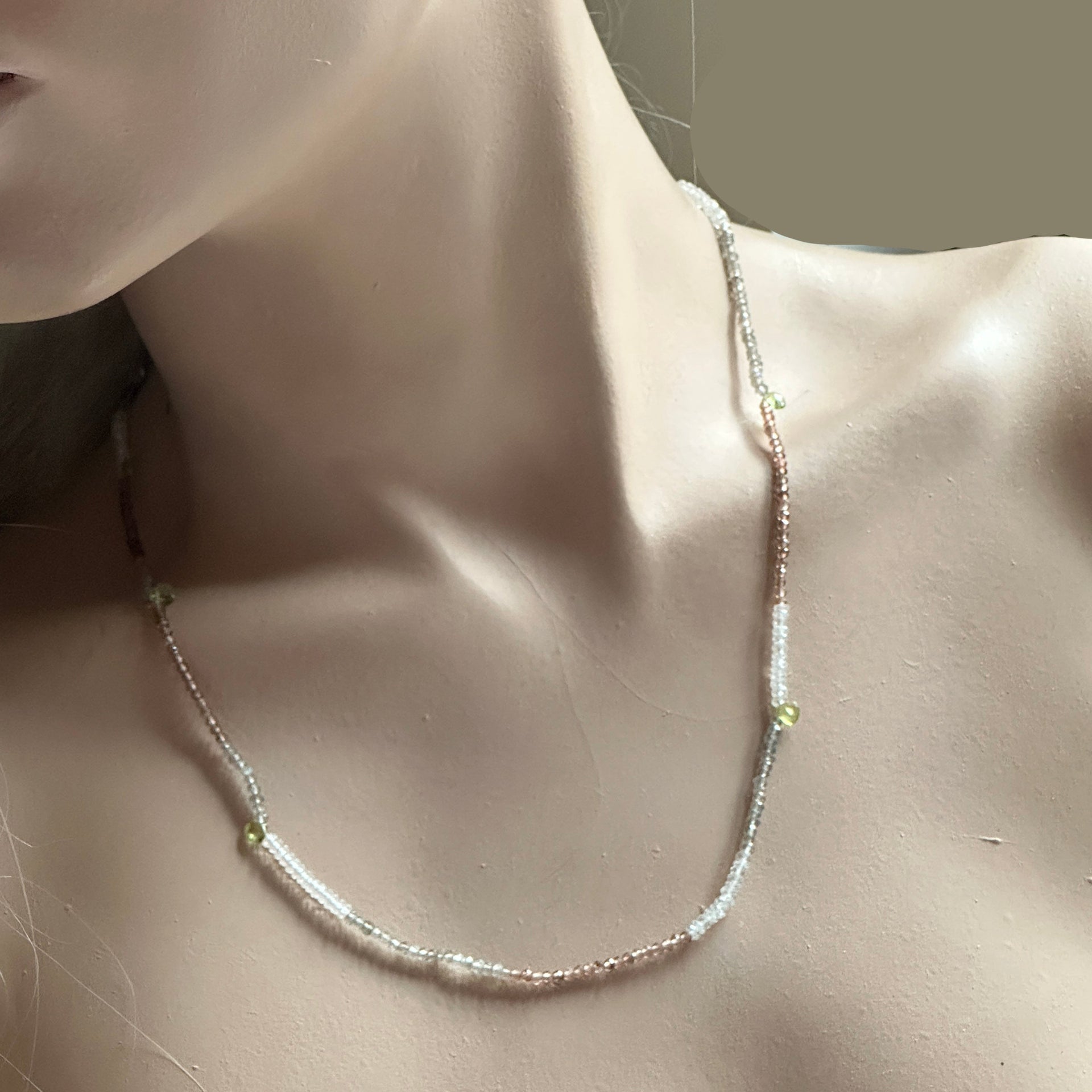 Triple Wrap Purple Shaded Spinel Amethyst Bracelet Or Necklace