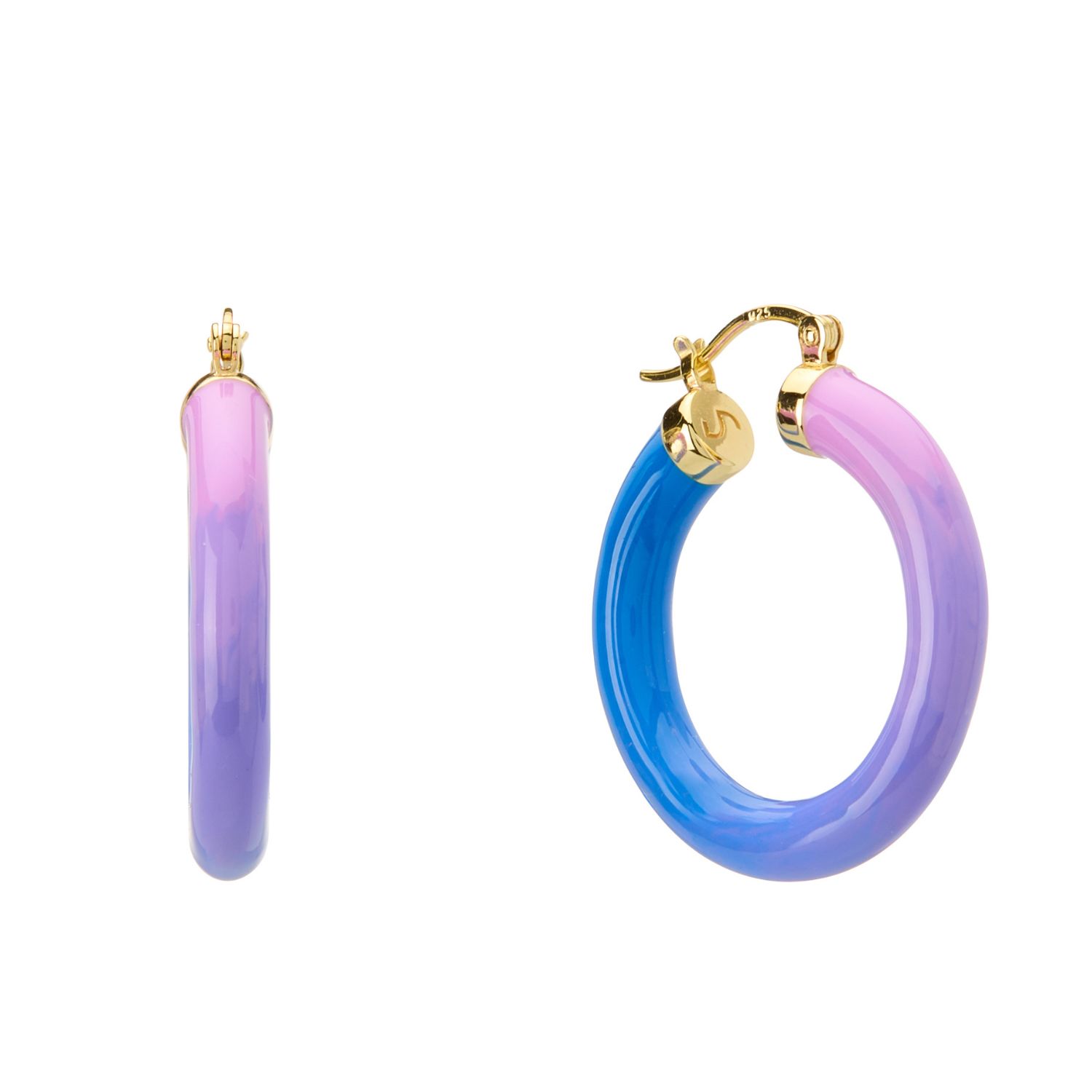 Tropicale Dawn Hoop - Gold Vermeil