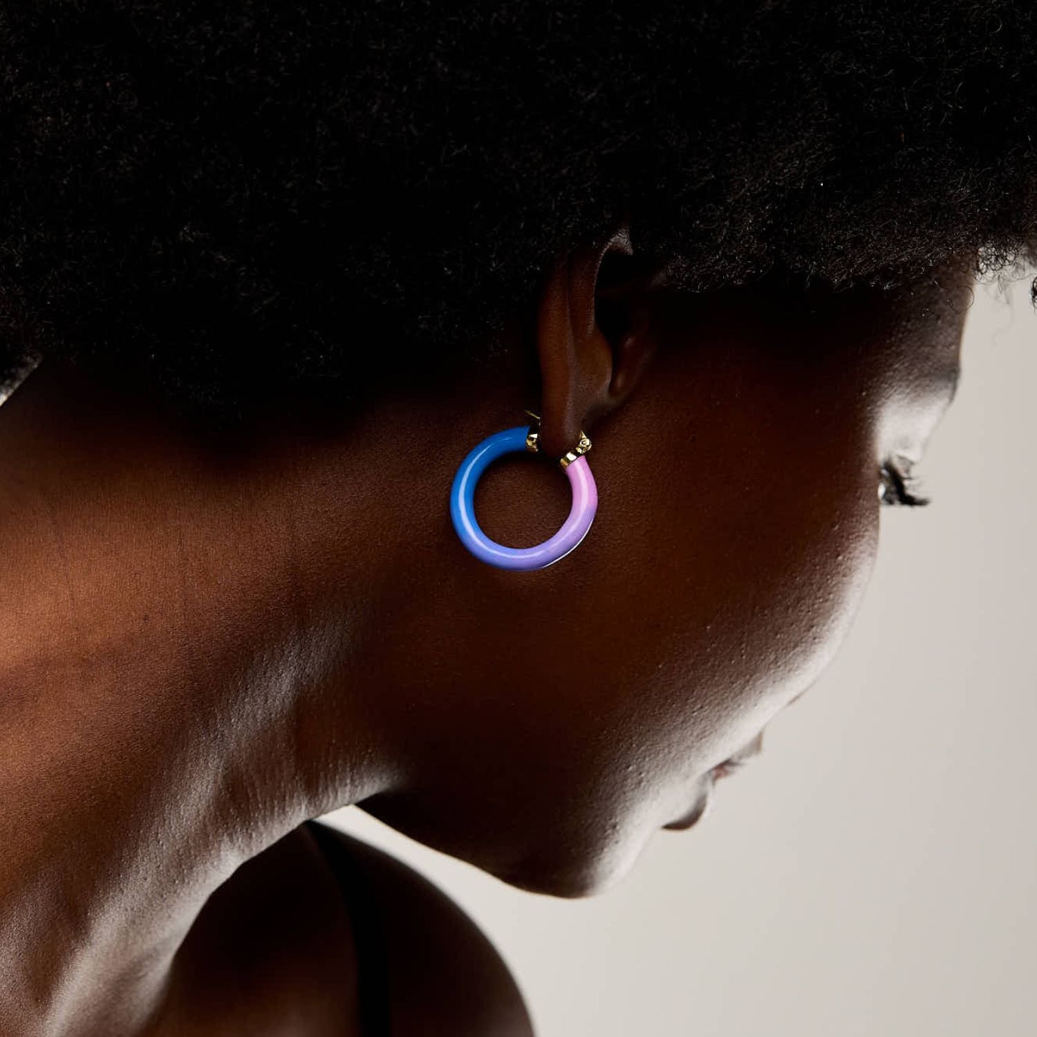 Tropicale Dawn Hoop - Silver