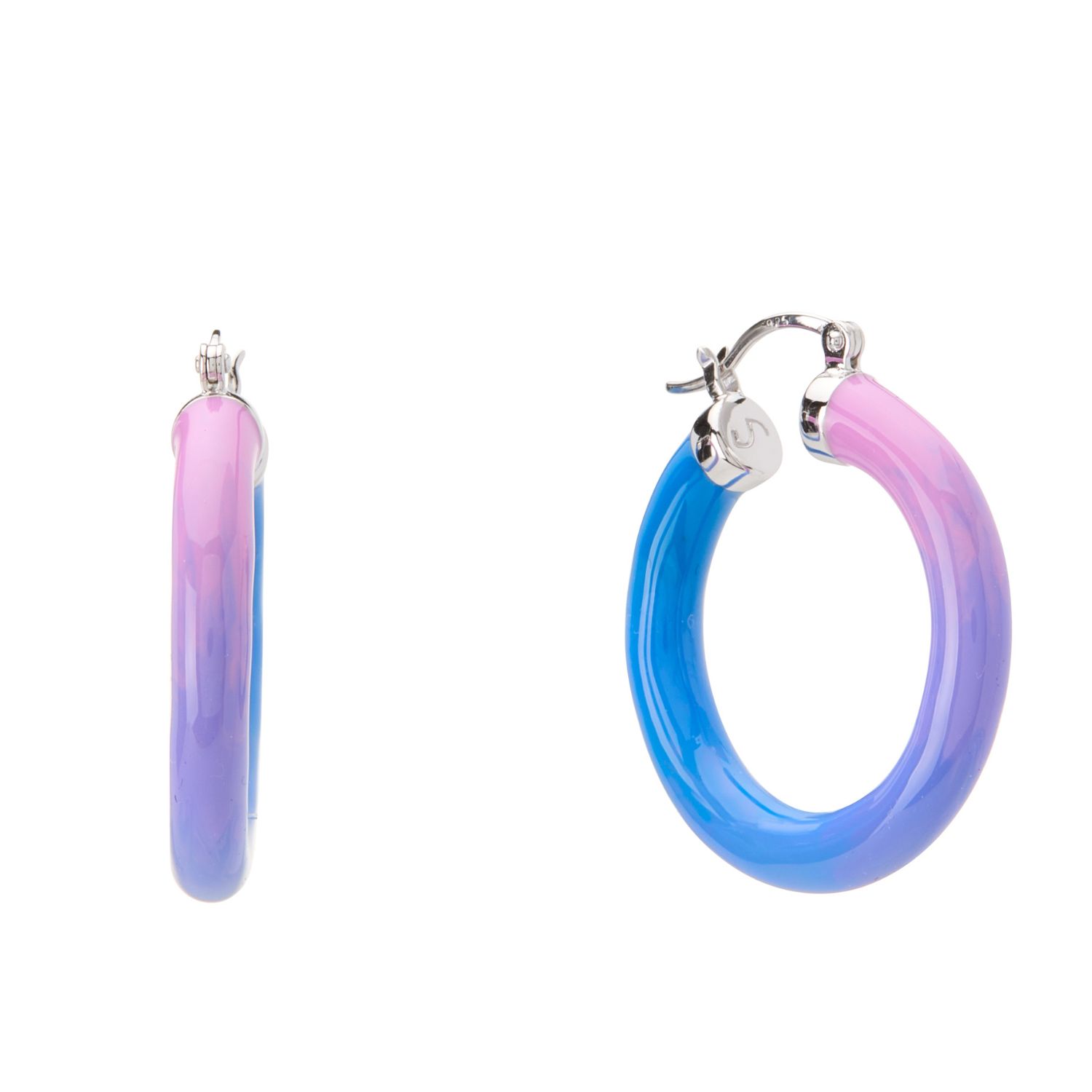 Tropicale Dawn Hoop - Silver