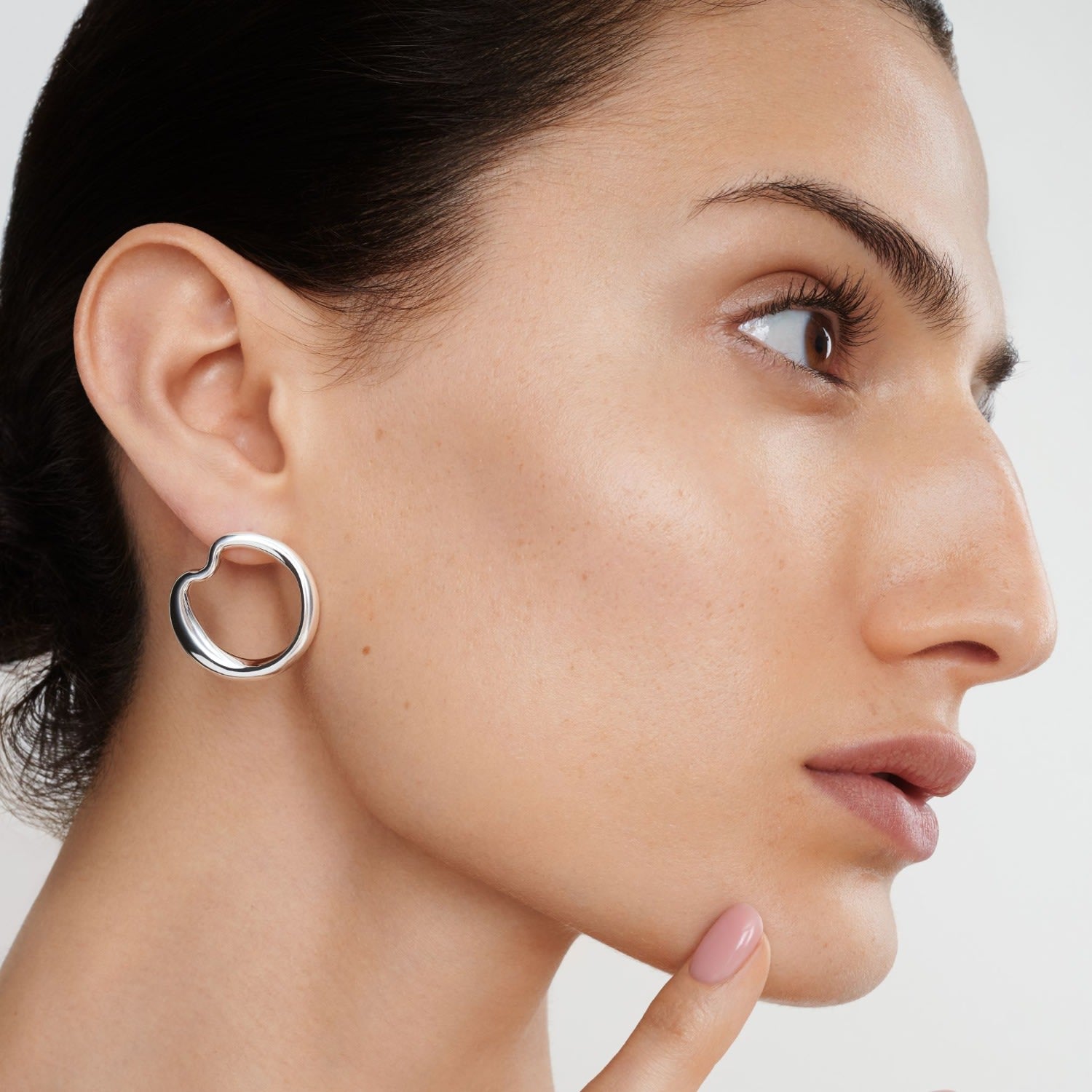 Tufa Earrings - Silver