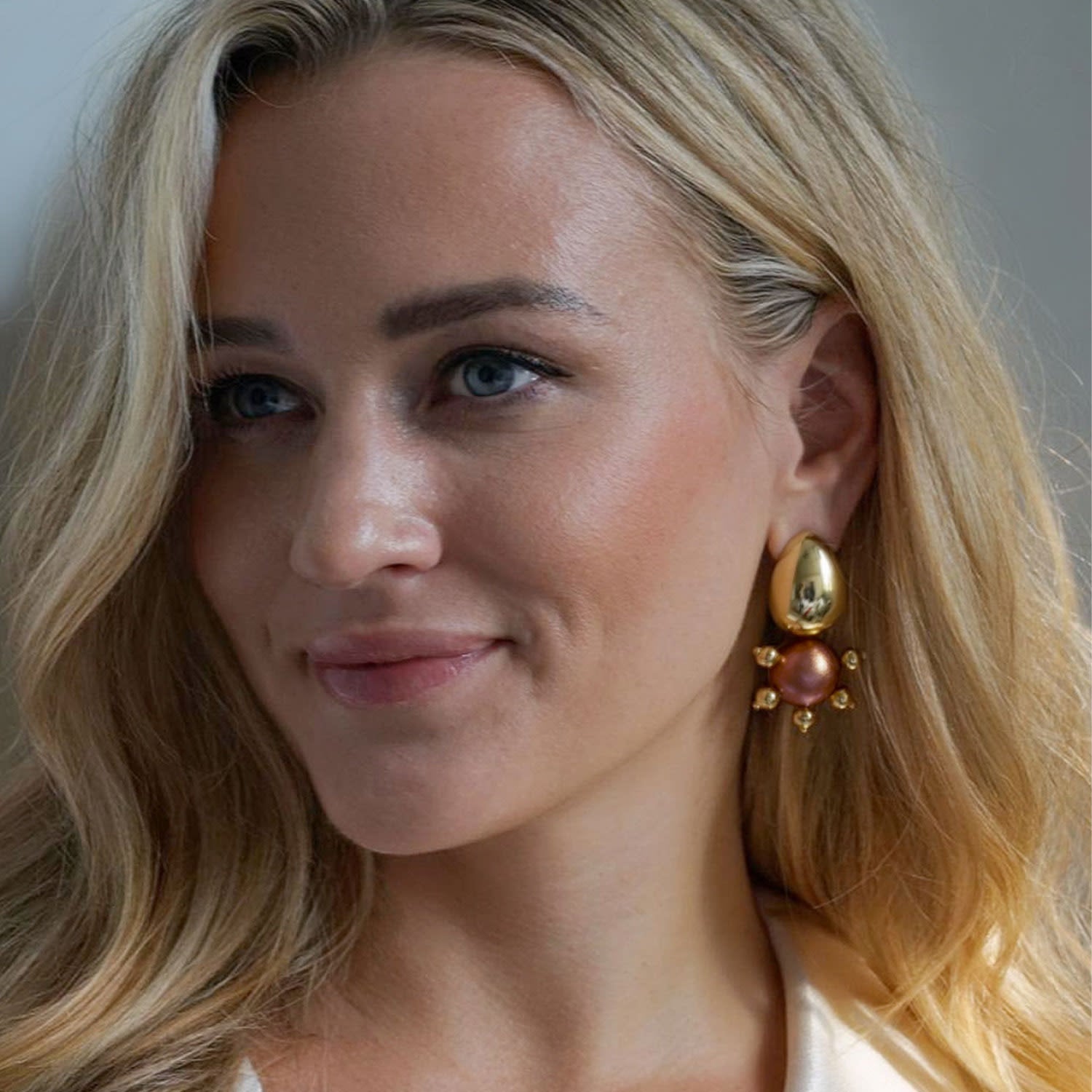 Tulia Earrings In Chocolate Cherry