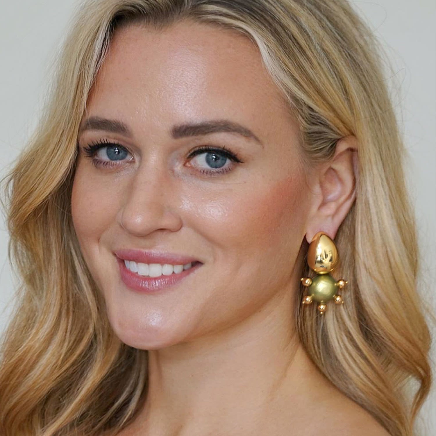Tulia Earrings In Lime Twist