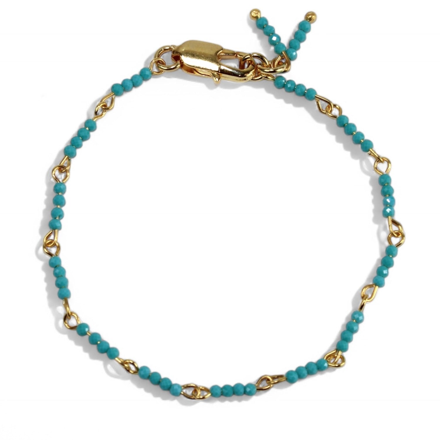 Turquoise Beaded Bracelet