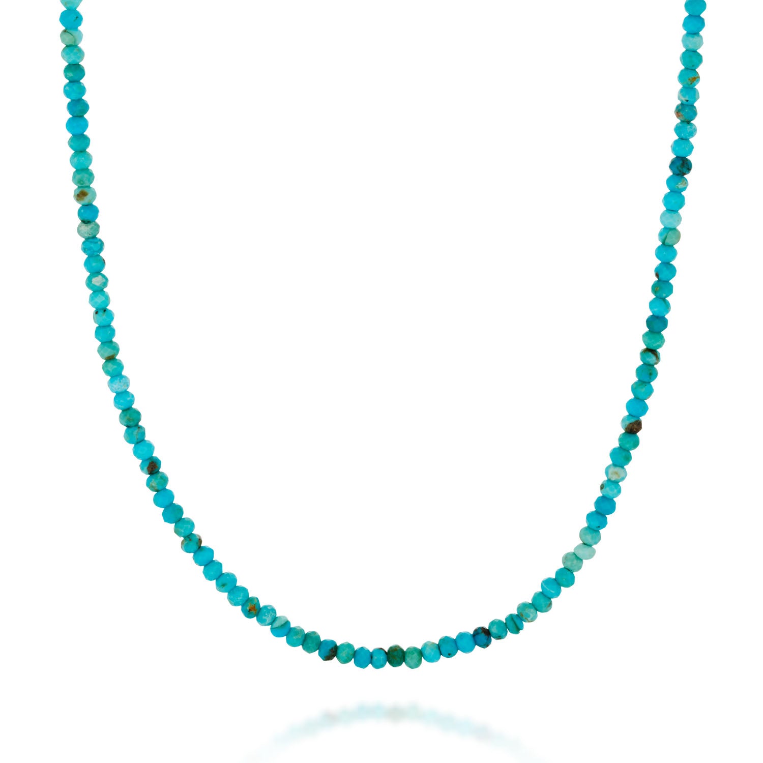 Turquoise Mini Bead Necklace