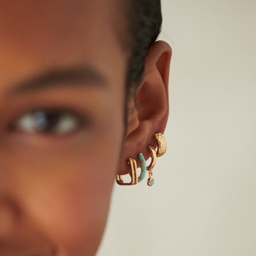 turquoise-stripe-huggie-hoop-earrings-18ct-gold-plated-daisy-london