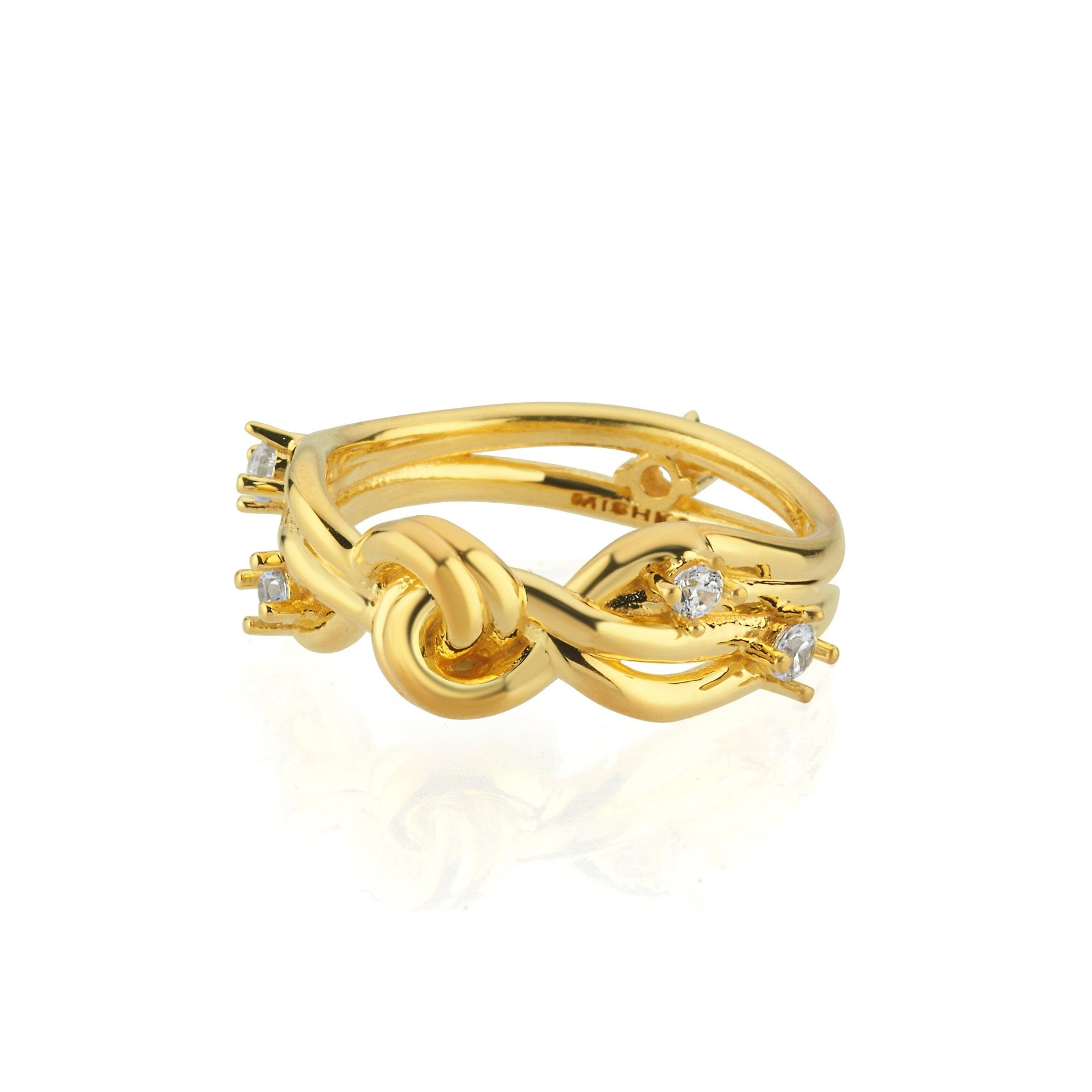 Twist Thorn Ring Gold