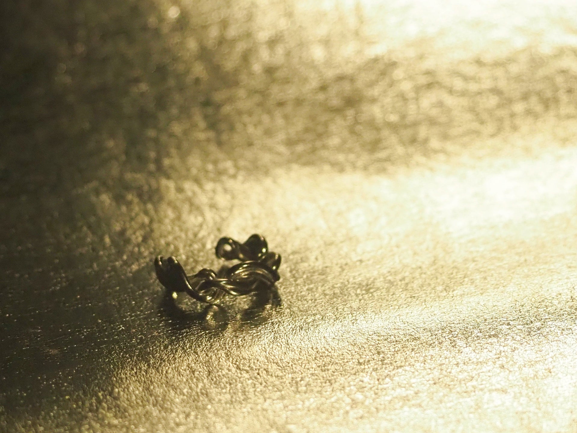 Twist Lip And Ear Cuff Silver