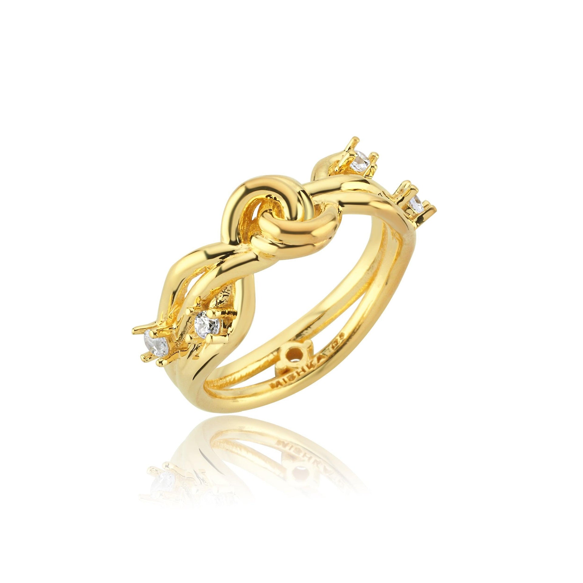 Twist Thorn Ring Gold