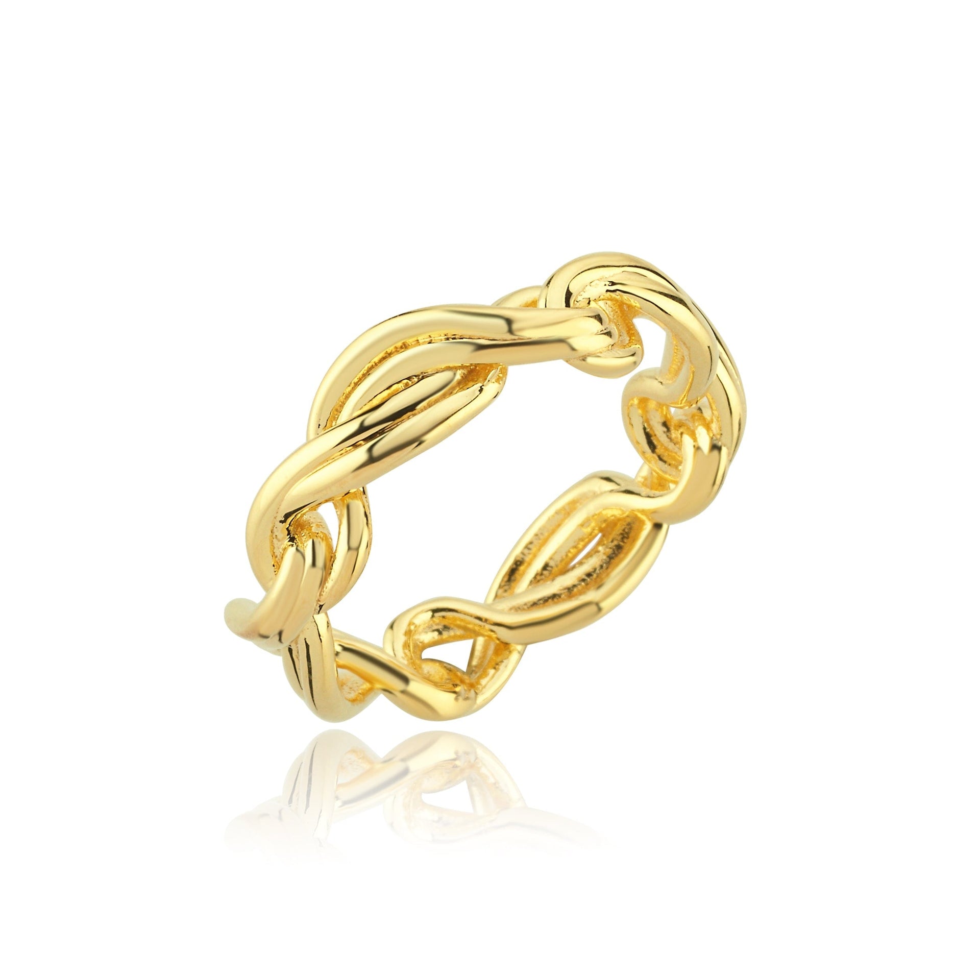 Twist Ring Gold
