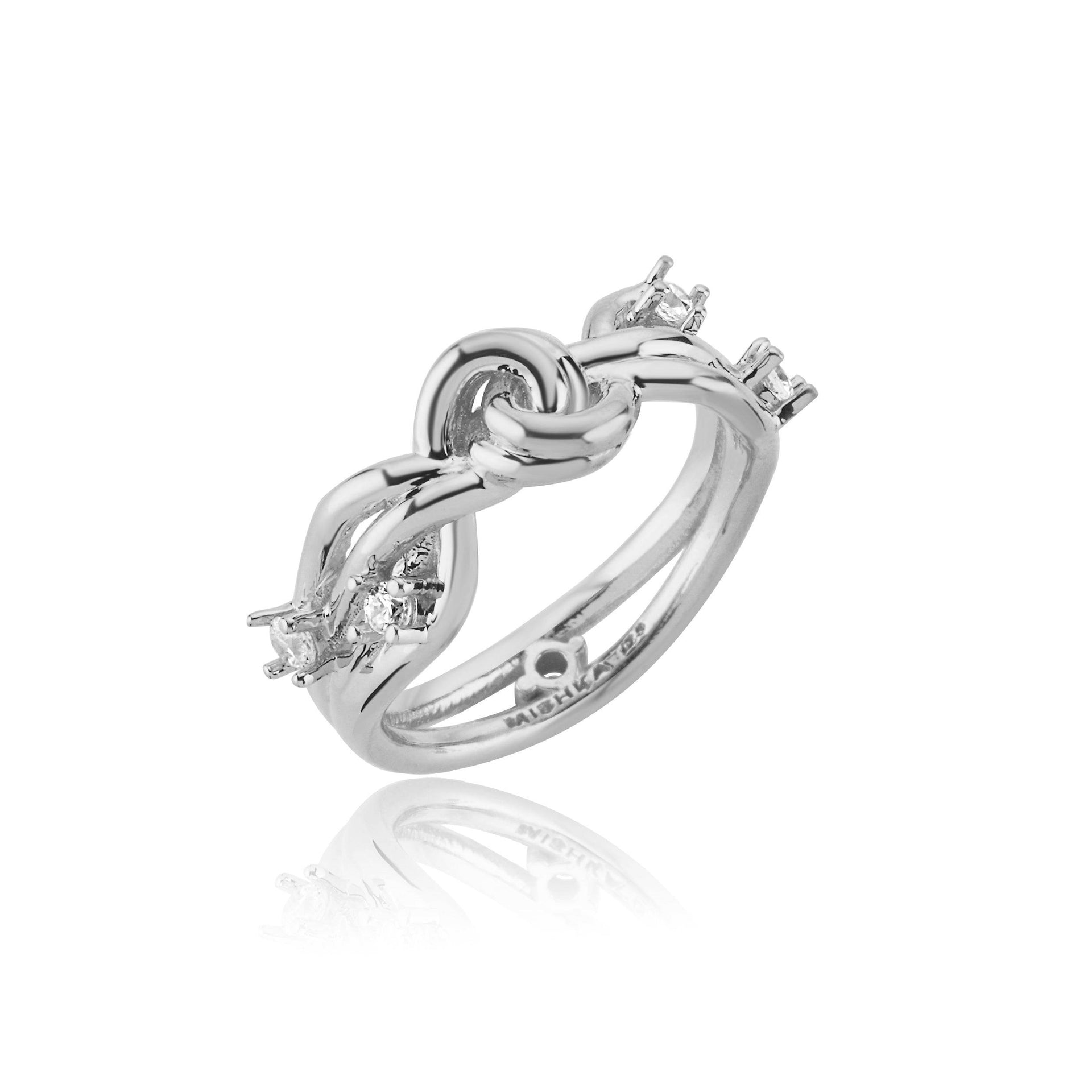 Twist Thorn Ring Silver