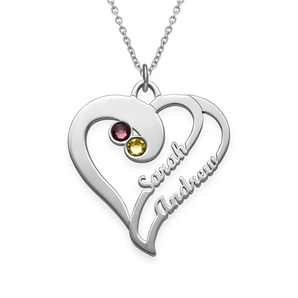 Best Anniversary Gifts for Her - Personalized Hearts Necklace - My Eternal Love Collection