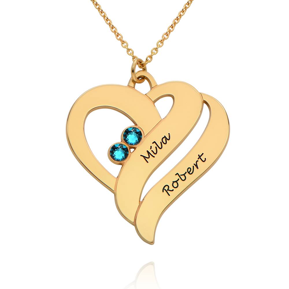 Best Gift for Wife - Two Hearts Forever One Necklace