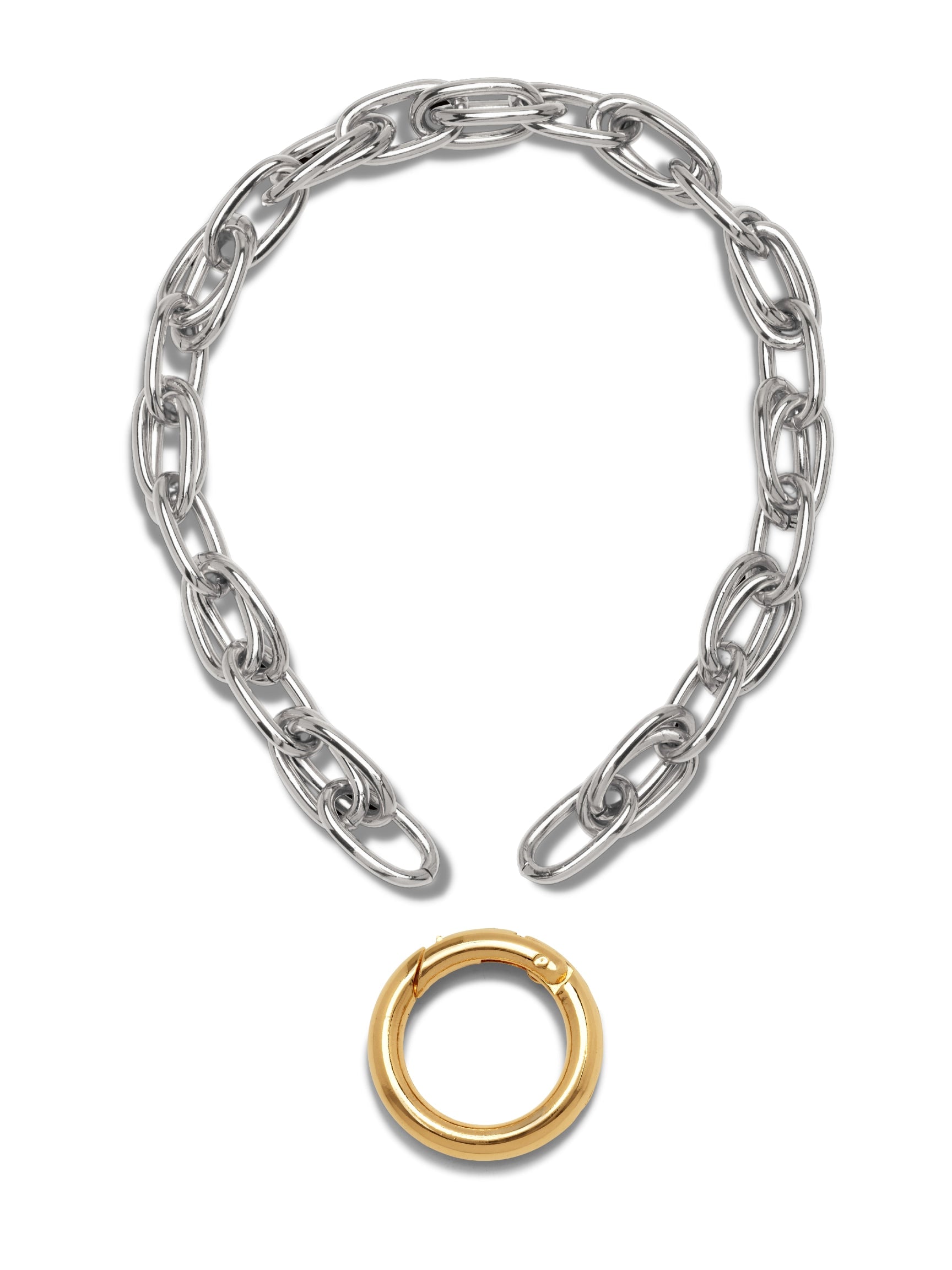 Two Tone Everly Every-Other Necklace