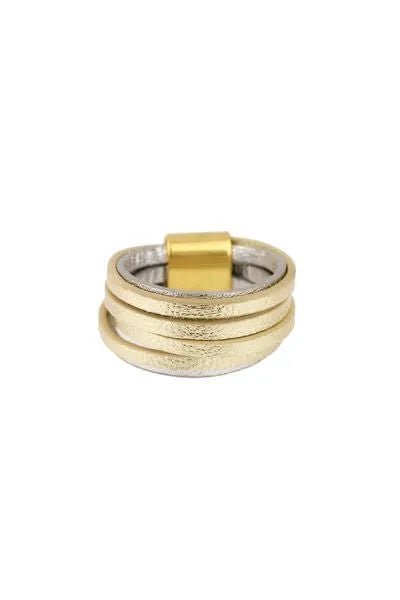 Two Tone Metallic Ring