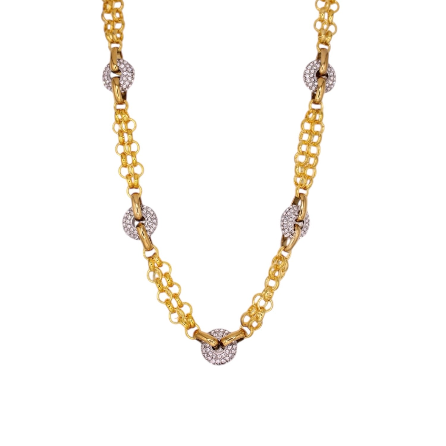 Two Tone Riviera Necklace