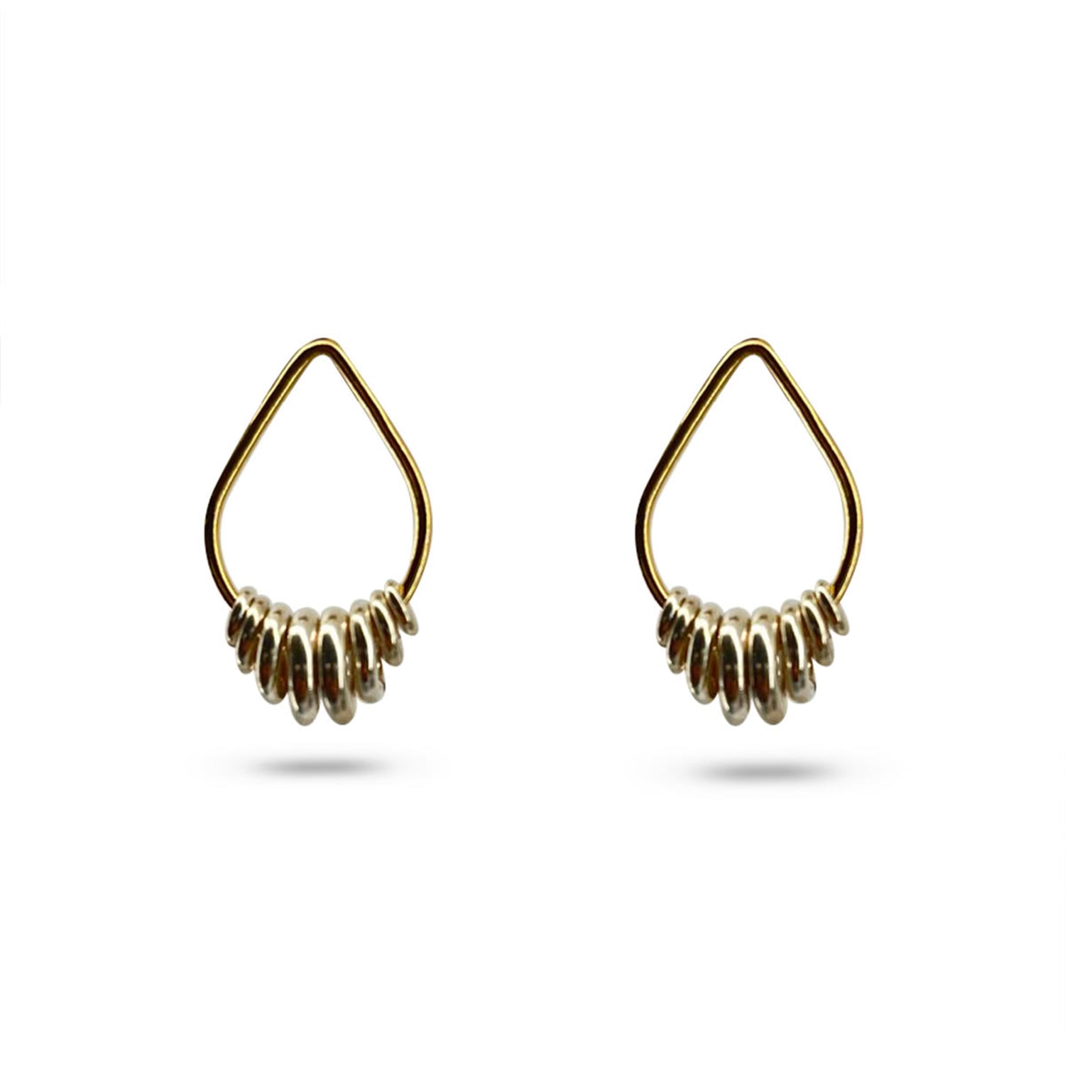 Two-Tone Teardrop Waterfalls