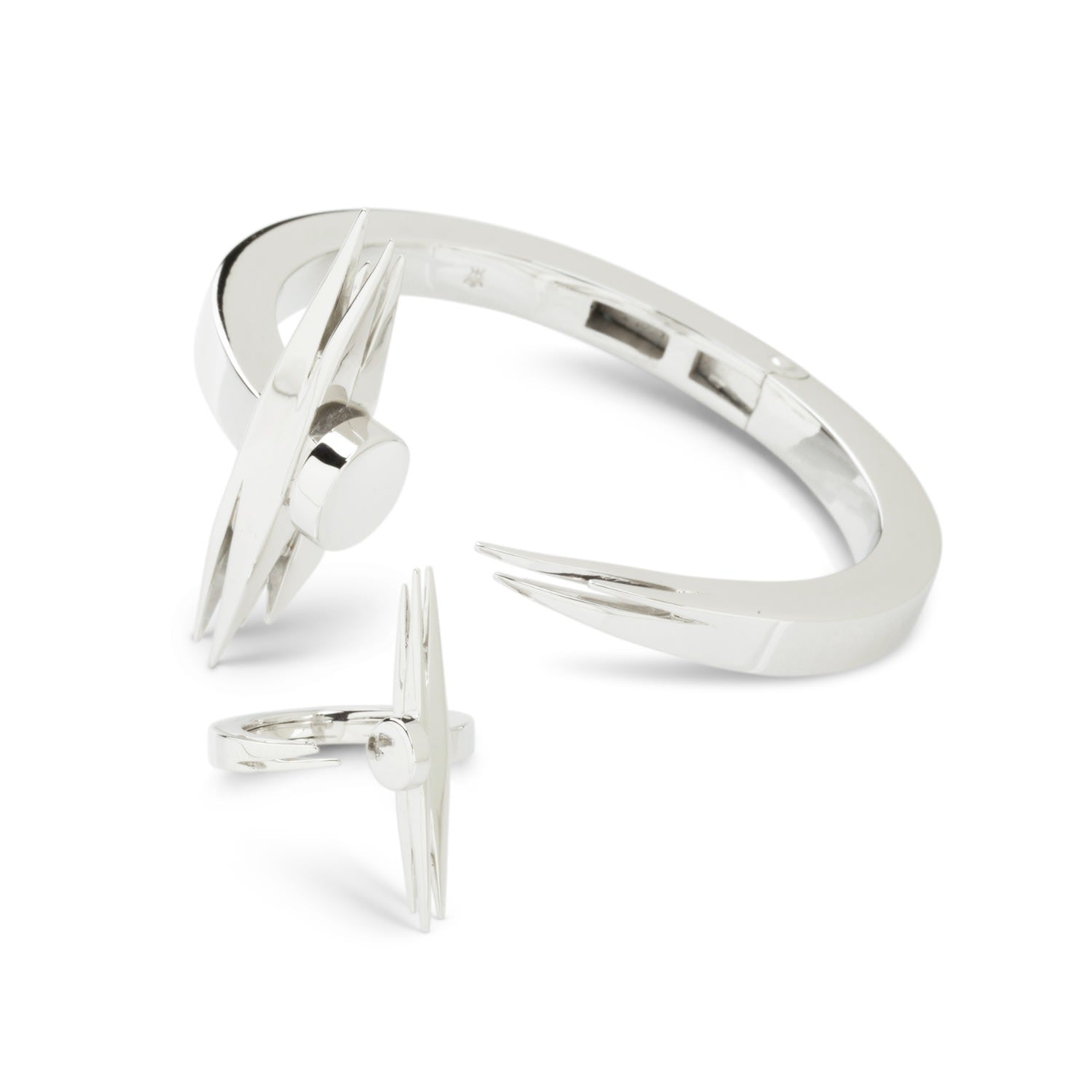 Stick Bangle Silver