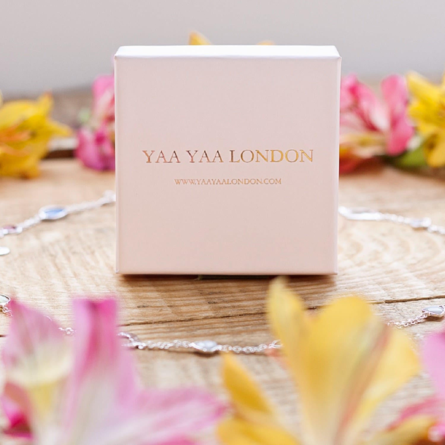 Natural White Gemstone Summer Love Cuff Bracelet