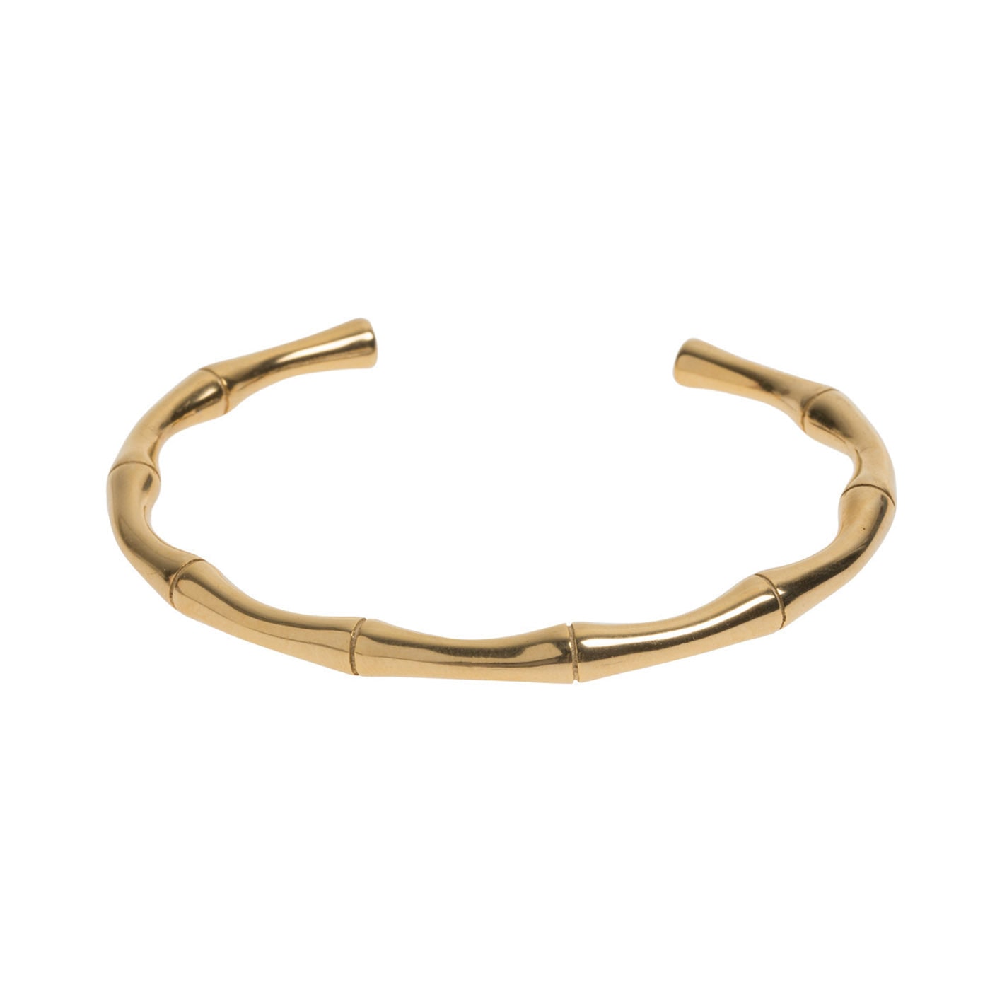 Tyra - Bamboo Bangle Bracelet Stainless Steel