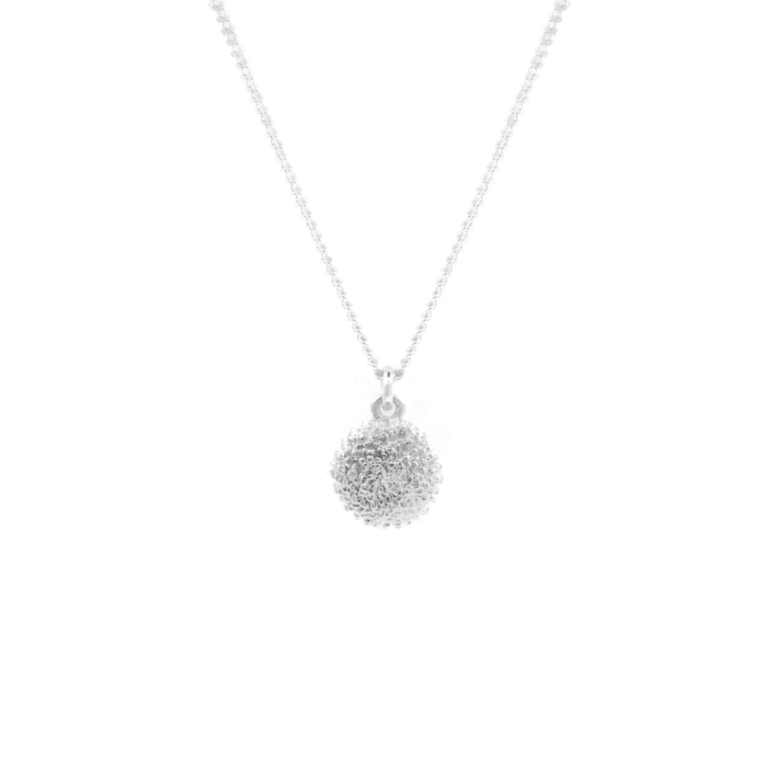 Dahlia Necklace – Silver