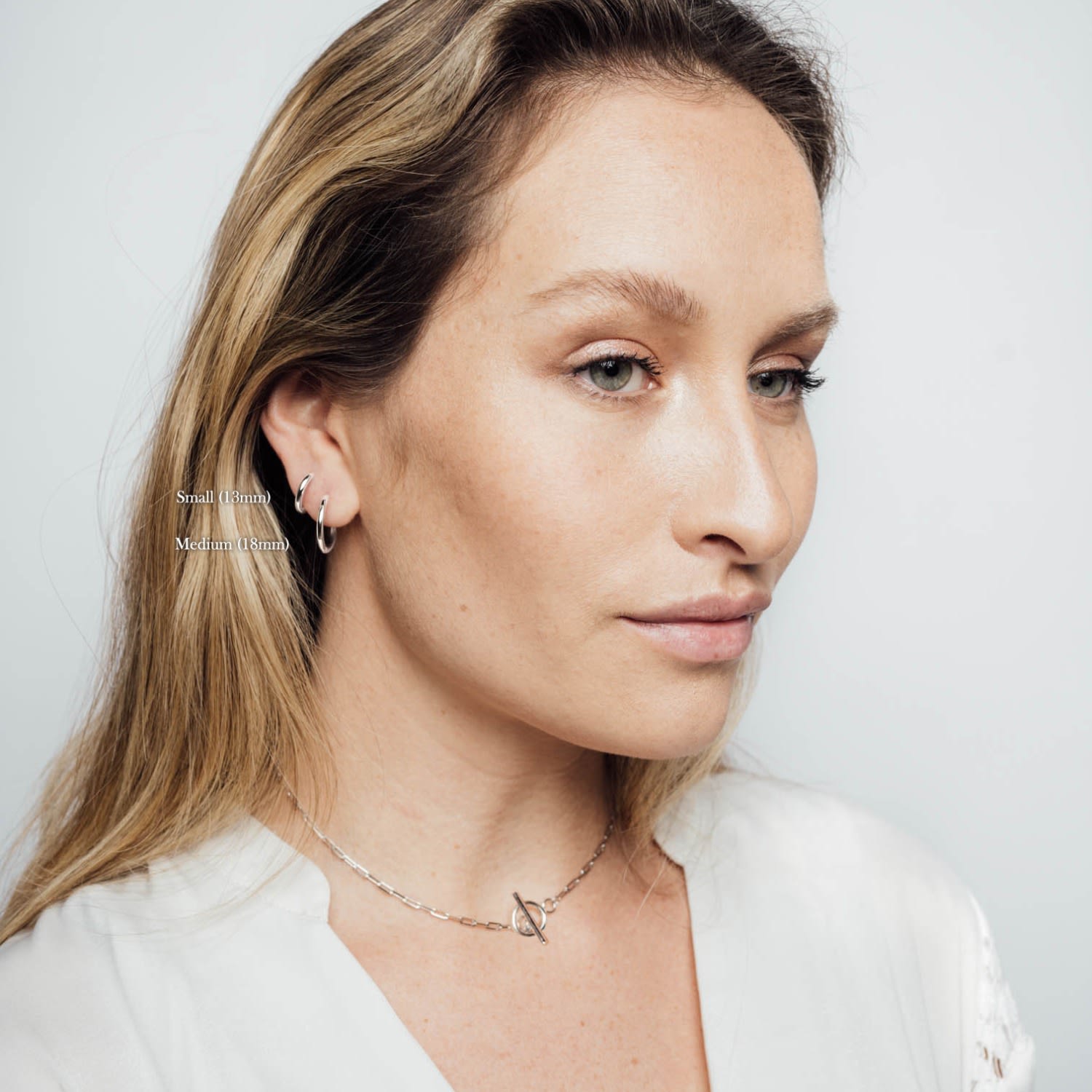 Classic Hoops Silver Earrings