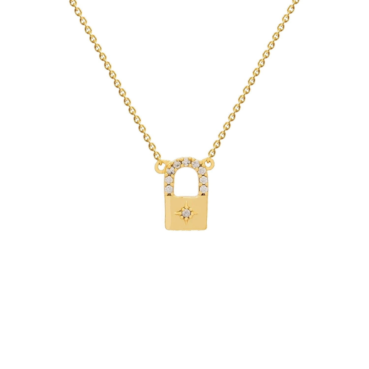 White Goldplated Bianca Necklace