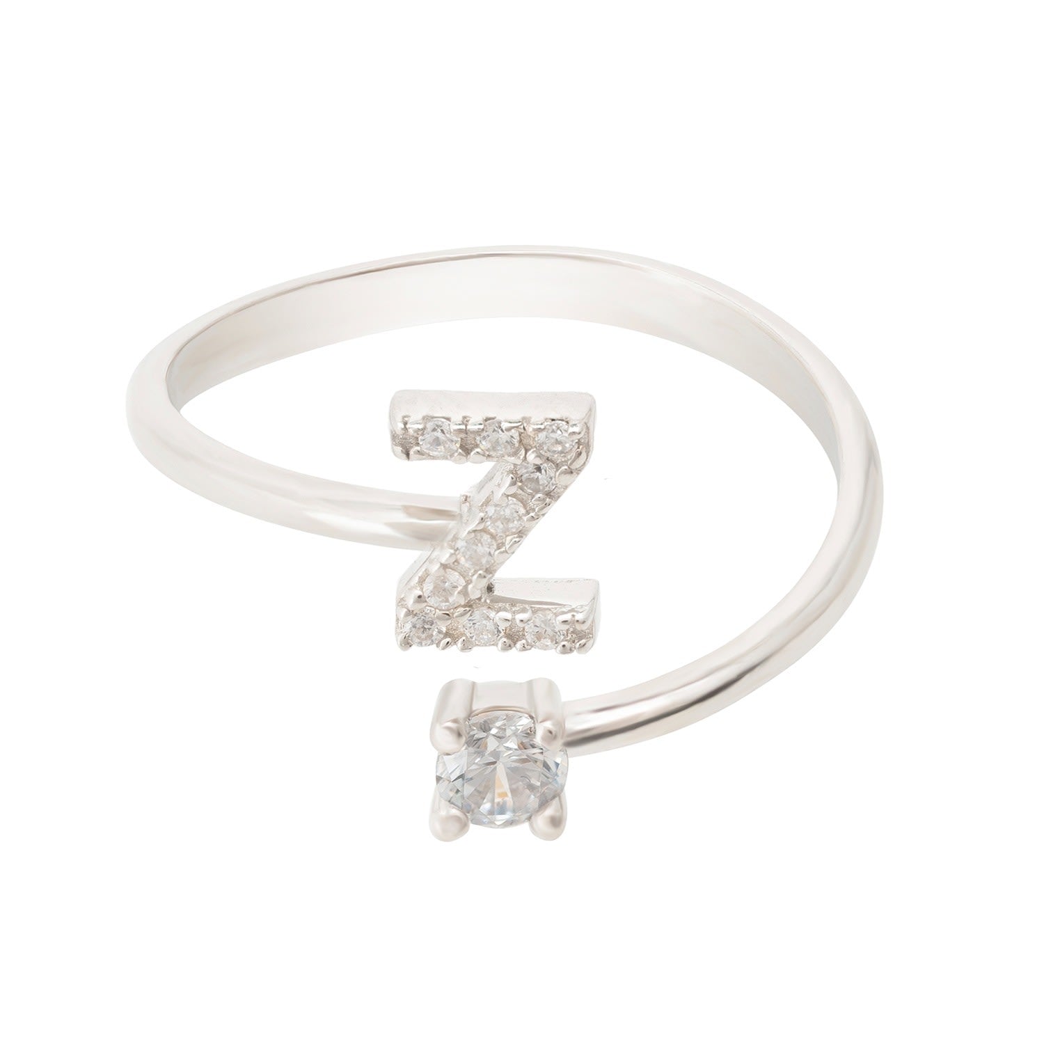 Initial Ring Silver Z
