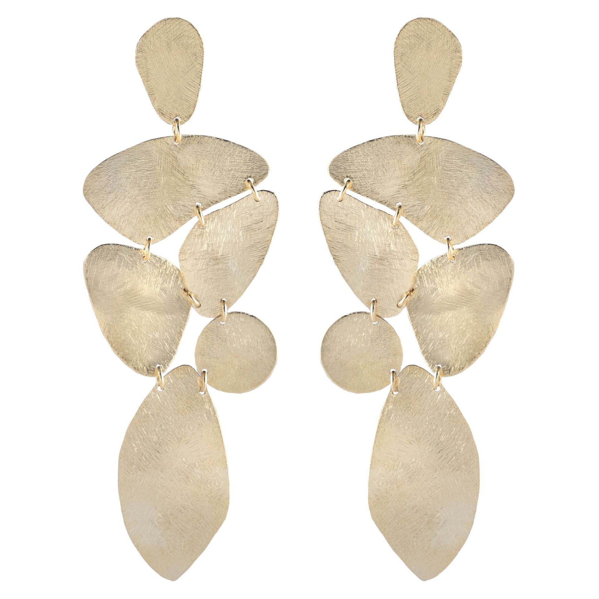 Manilla Organic Statement Earrings