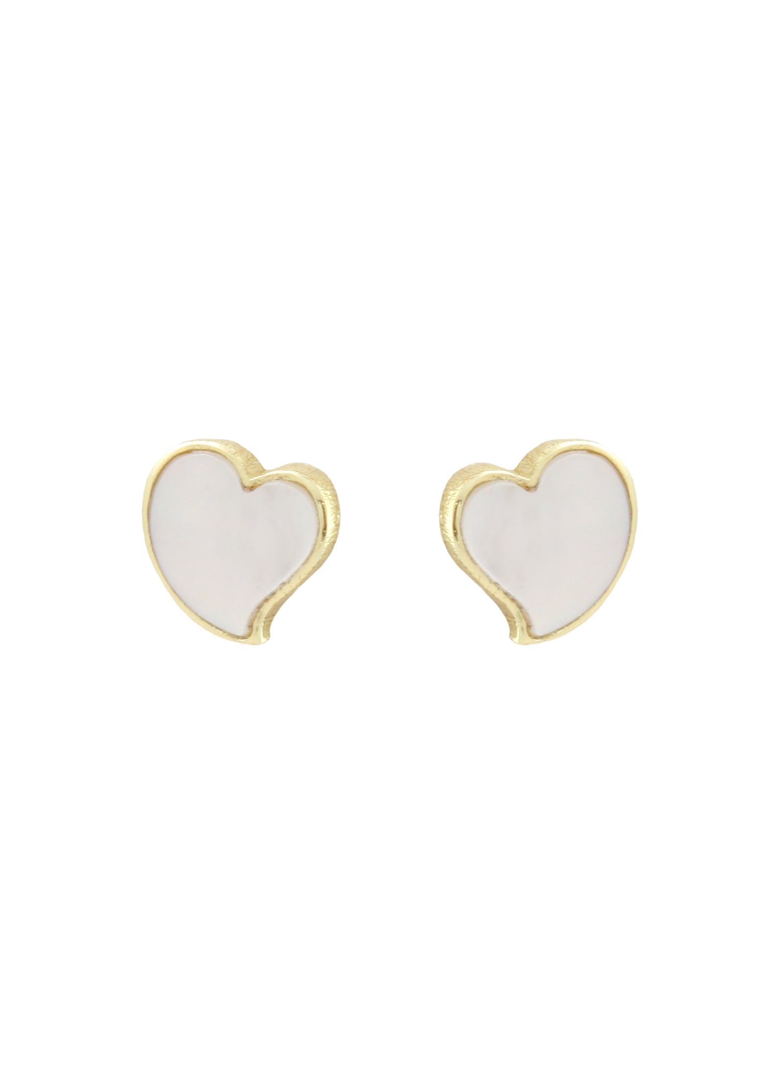 Alora Heart Stud Earrings