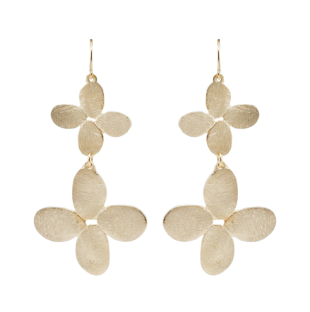 Kauai Double Flower Earrings