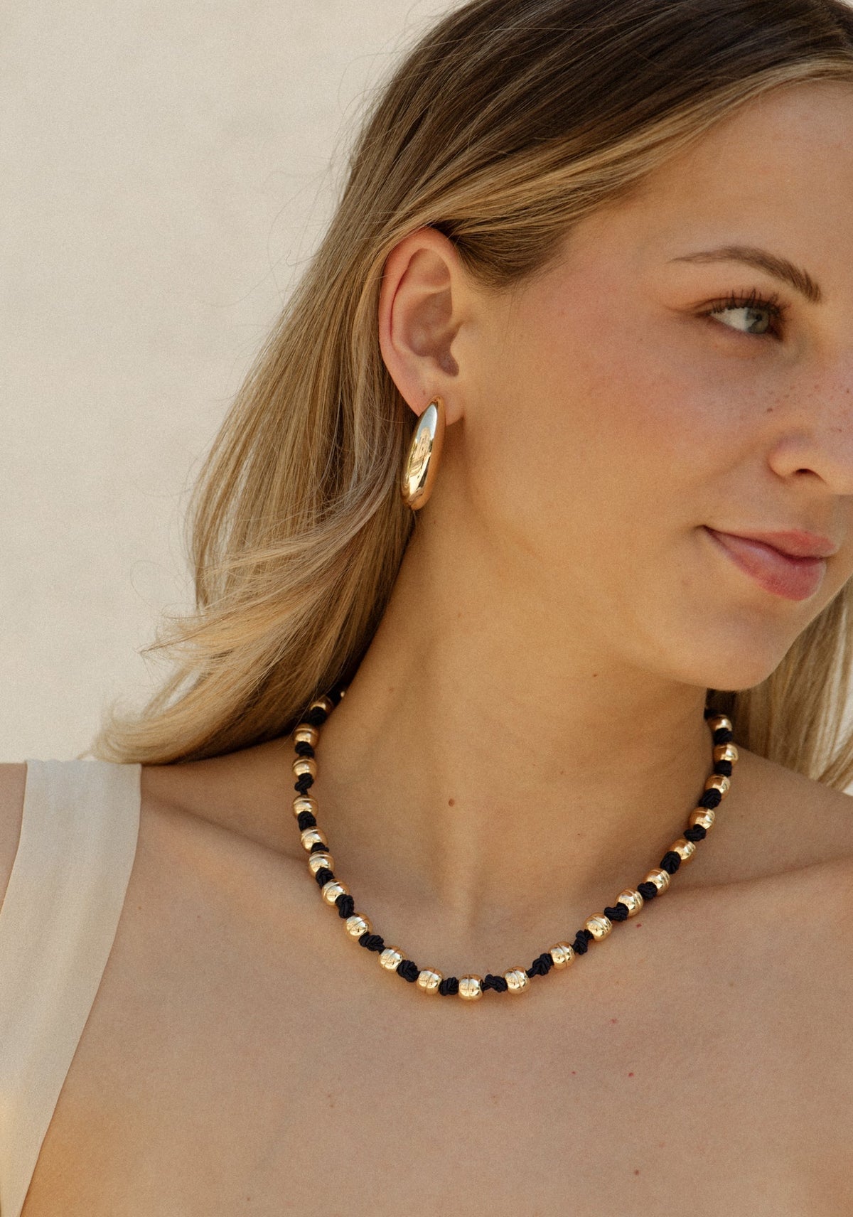 Saralee Silk Knoted Necklace