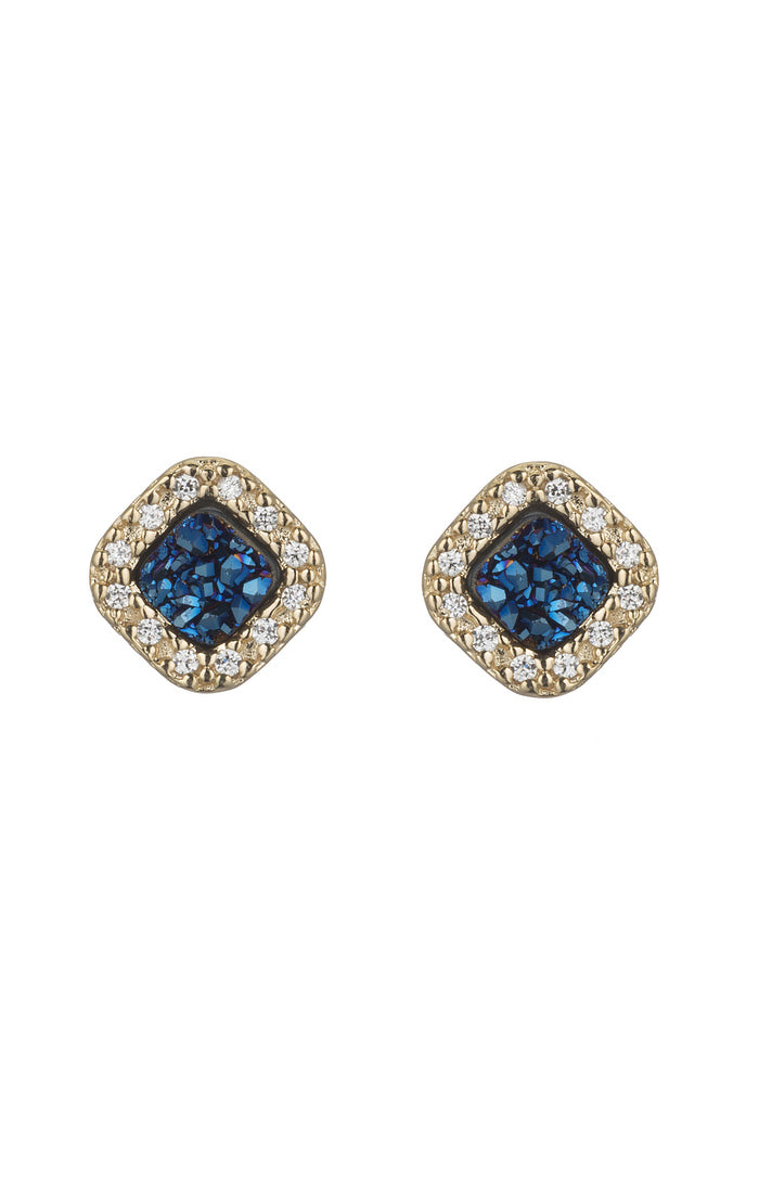 Jaden Mini Square Stud Earrings