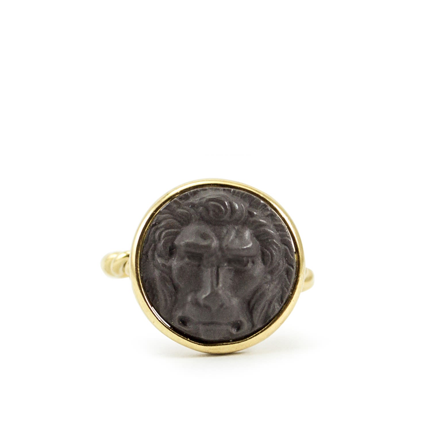 Lion Cameo Ring