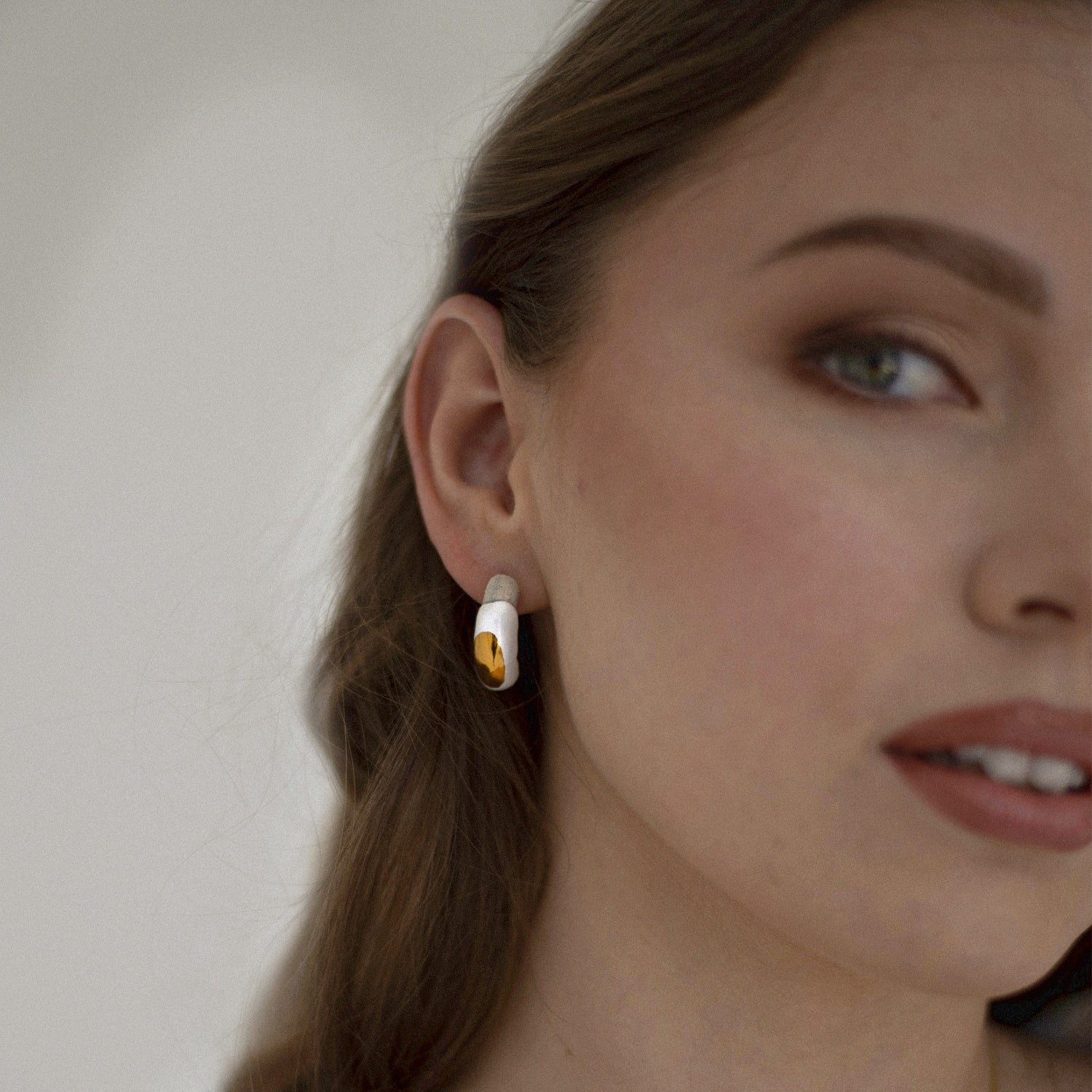 Urban Om Stud Earrings