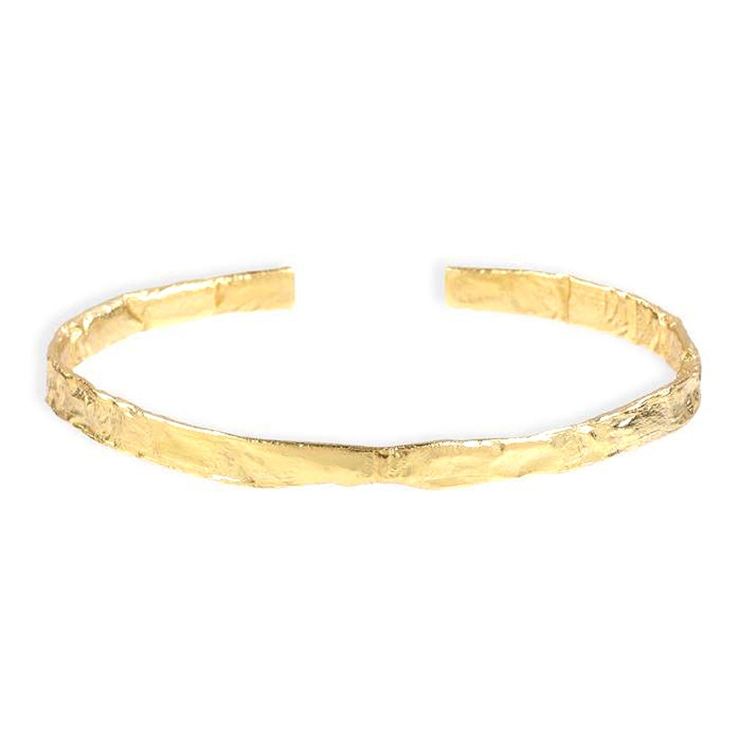 Helios Gold Cuff Bracelet
