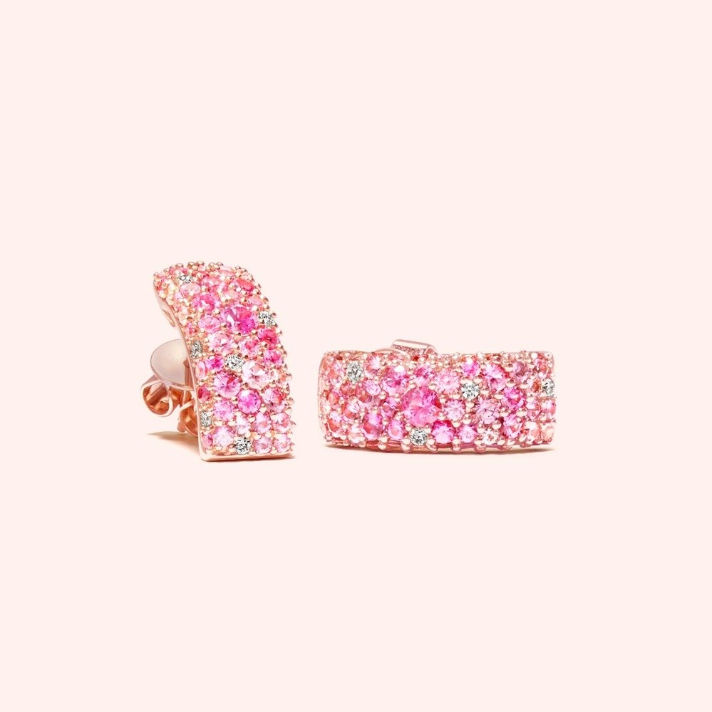 mosaic-pink-sapphire-diamond-earrings